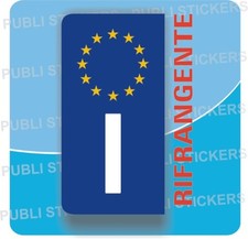BLUE REFLECTIVE STICKER FOR