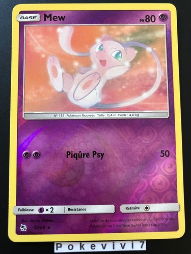 Carte pokemon mew rare - mew,