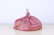 Dama statuina bambola artigianale con busto in ceramica