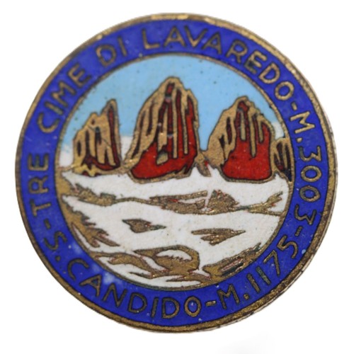 Distintivo tre cime - cime, di