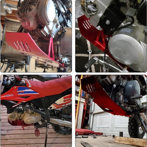 Piastra pattino pit bike