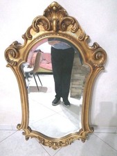 Specchio Dorato Vetro Molato