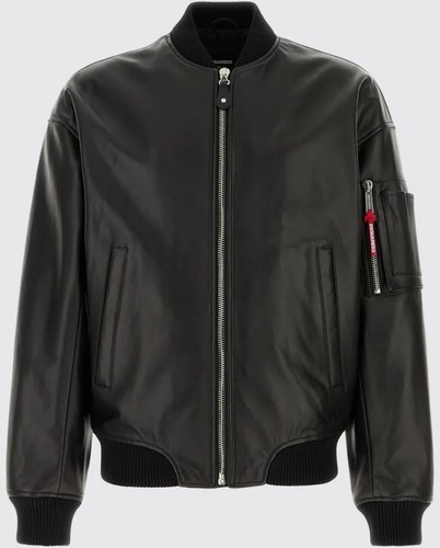 Dsquared2 leather jacket - leather,