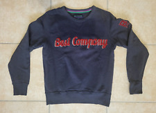 Felpa BEST COMPANY by Olmes Carretti Kid (12 Anni) Cotone Blu scuro (PANINARO)