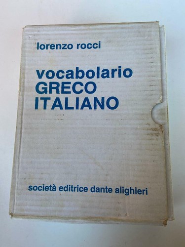 Rocci vocabolario greco - vocabolario, /