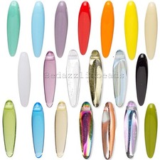 6 perle charm goccia sciolta a