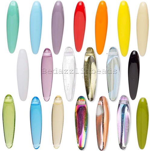 Perle charm goccia sciolta a - 6,
