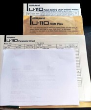 PER ROLAND U-110 PARAMETRI e