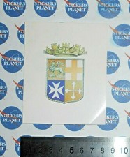  ADESIVO STICKER VINTAGE AUFKLEBER AUTOCOLLANT ORIGINAL MARINA MILITARE STEMMA