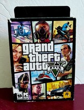 Grand Theft Auto V GTA 5 (PC, DVD-ROM) 7 dischi