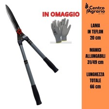 Tagliasiepi forbice da potatura siepi cesoia forbici forbicione telescopica