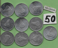 Lotto monete 5 lire del - 10,