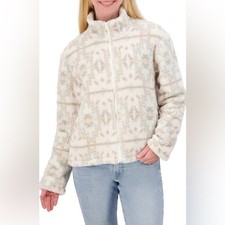 Giacca con zip in pelliccia