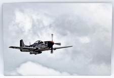 North American P-51D Mustang Rebel WWII Fighter Plane Print on Metal 8x12