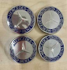 MERCEDES 75MM   4 BORCHIE COPPE COPPETTE COPRIMOZZO COPRIMOZZI CERCHIO