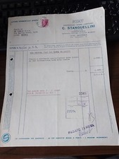 STANGUELLINI MODENA , 1974s fattura Fiat 126