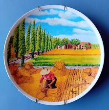 Piatto decorato da parete