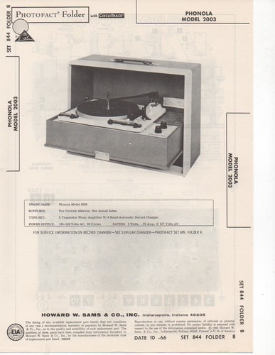 Phonola 1966 2003 - 1966,
