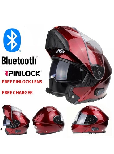 Casco moto modulare anteriore - casco,