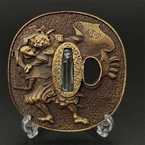 Spada giapponese tsuba guardia - spada,