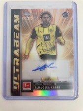 TOPPS BUNDESLIGA CROMO 24/25 ALMUGERA KABAR DORTMUND ULTRABEAM AUTO 177/200