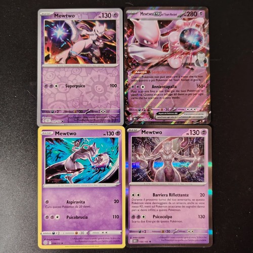 Pokemon lotto mewtwo - pokemon, ex