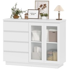 HOMCOM Credenza Cucina con 4