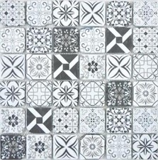 Mosaico Tessere vetro Retro