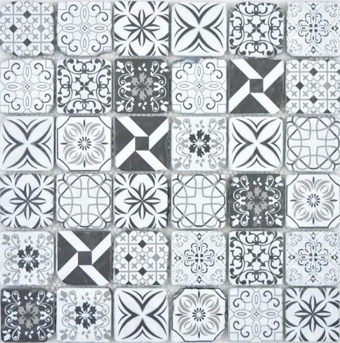 Mosaico tessere vetro retro - mosaico,
