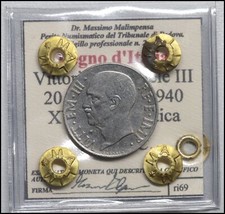 Regno d'italia 20 Centesimi 1940 SPLFDC Vittorio Emanuele III monete italiane 