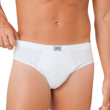 6 Pezzi slip uomo FILO DI SCOZIA ORIGINALE Made in italy taglie forti 3° a 14°