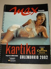 KARTIKA LUYET=CALENDARIO MAX 2002=CALENDAR=FOTO=PHOTO= BY DANIELA FEDERICI=