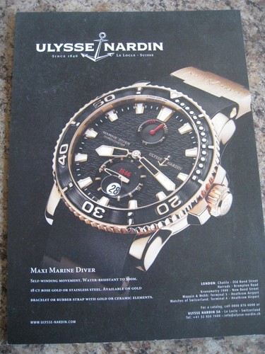 Ulysse nardin locle suisse - ulysse, locle-suisse