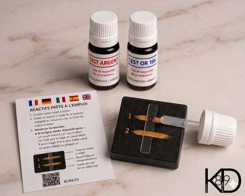 Kit per test acido - test, 18k