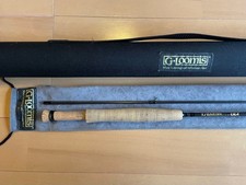 G. Loomis GLX FR1083 Fly Rod 9ft #3 2 pezzi luce usata con borsa e custodia