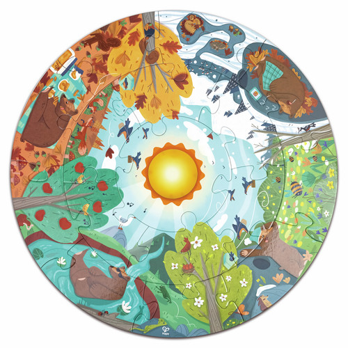 Puzzle pezzi rotondo - puzzle,