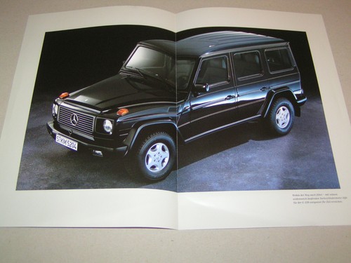Depliant brochure mercedes - depliant, /