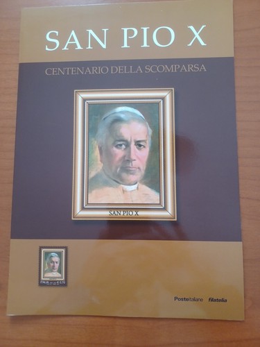 Folder filatelico san pio - folder,