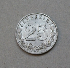 25 centesimi AQUILA SABAUDA
