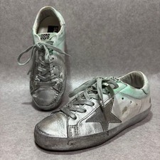 Golden Goose Sneakers basse da donna argento EU35/US5 110513c