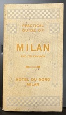1912 Milano Italia Libro Guida