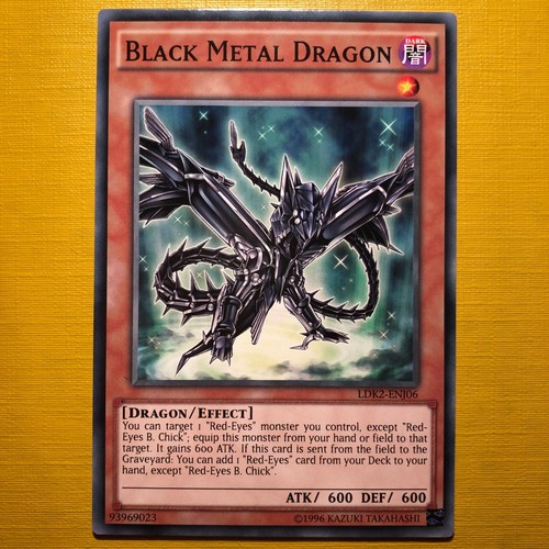 Black metal dragon yugioh - yugioh,