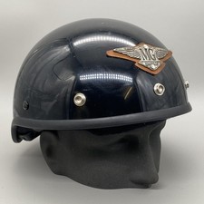 Black helmet half helmets - half, mg