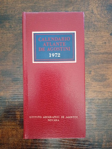 Calendario atlante 1972 de - 1972,