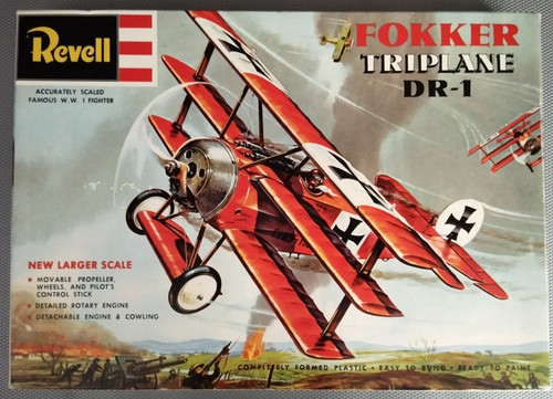 Raro revell fokker - revell, dr.1