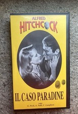 VHS IL CASO PARADINE Alfred Hitchcock Gregory Peck Valli