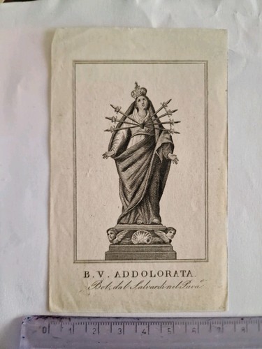 Santino holy card antico - holy,