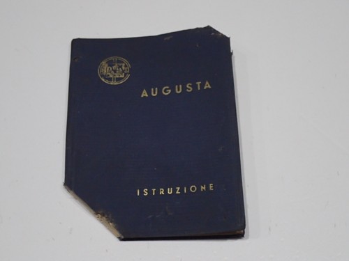 Lancia augusta libretto - augusta,