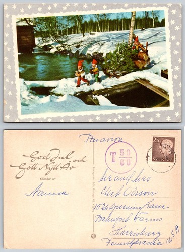 Cartolina natale vintage - di,