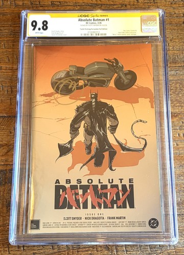 Absolute batman cgc 9 8 - ss, 9.8